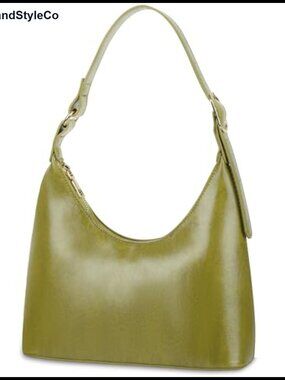 Vegan Leather Hobo Bag Women Shoulder Crossbody Purse Cute Retro Mini Handbag